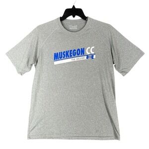 Muskegon Community College Under Armour Mens L Loose Shirt Performance Training